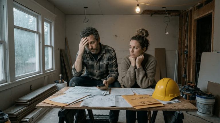 Estrés al construir una casa: cómo gestionar la presión psicológica cuando todo sale mal